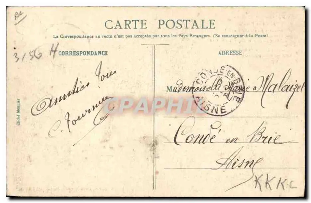 Feira em Morvan — Os Bois — G. Gervais, editor, Saulieu - Verso