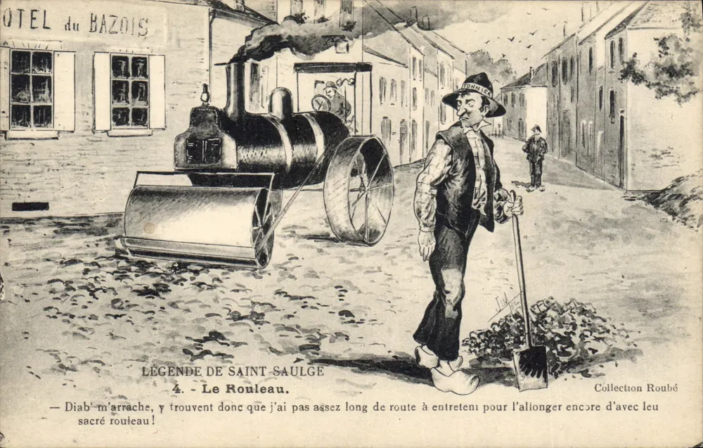 Legende von Saint-Saulge — Der Roller — Verlag Honnête, n°4 - Vorderseite