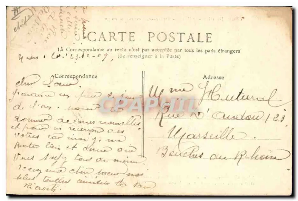 Legende von St-Saulge — Am Tacot, Nevers-St-Saulge — F. Guyonnel, Nevers - Rückseite