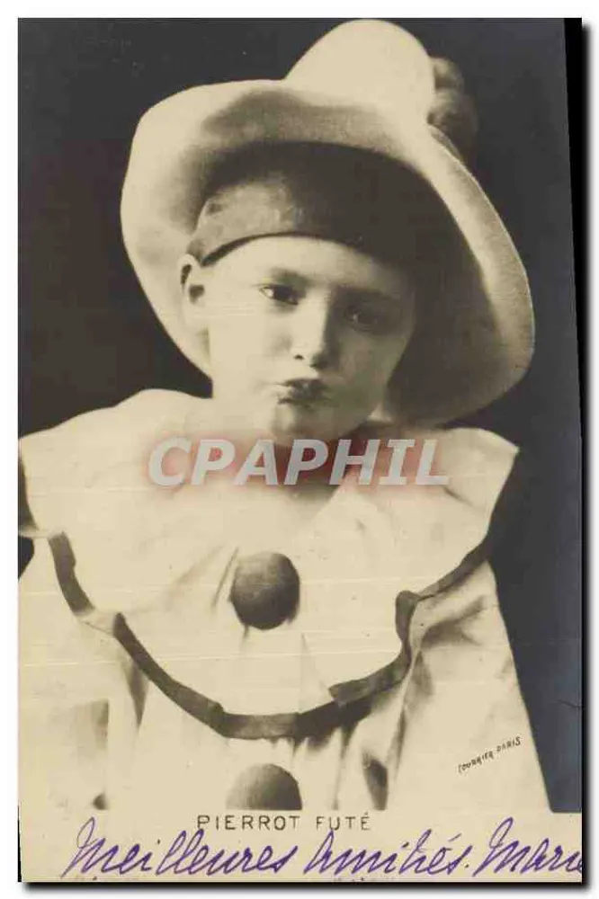 Pierrot Futé — traje de Pierrot — editor Tournier Paris - Frente