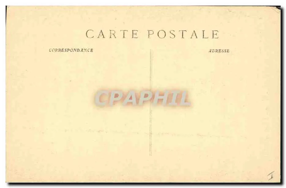 Wald von Ste-Baume — Ein alter Eichenbaum — P. Ruat, Verlag, Marseille, Nr. 5 - Rückseite