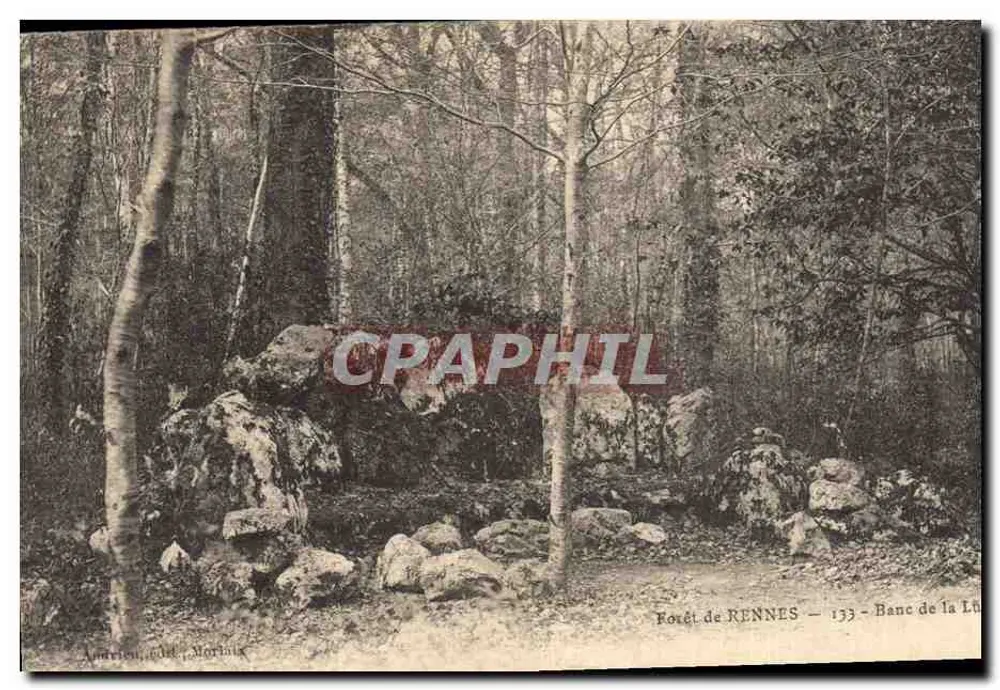 Floresta de Rennes — Banc de la Lut — Amfrieu, 133, Morlaix - Frente