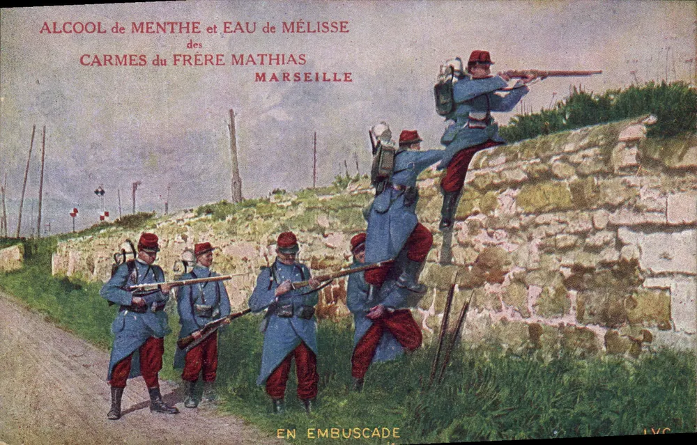 Soldaten in der Schusslinie — In der Schusslinie — Bruder Mathias, Marseille - Vorderseite