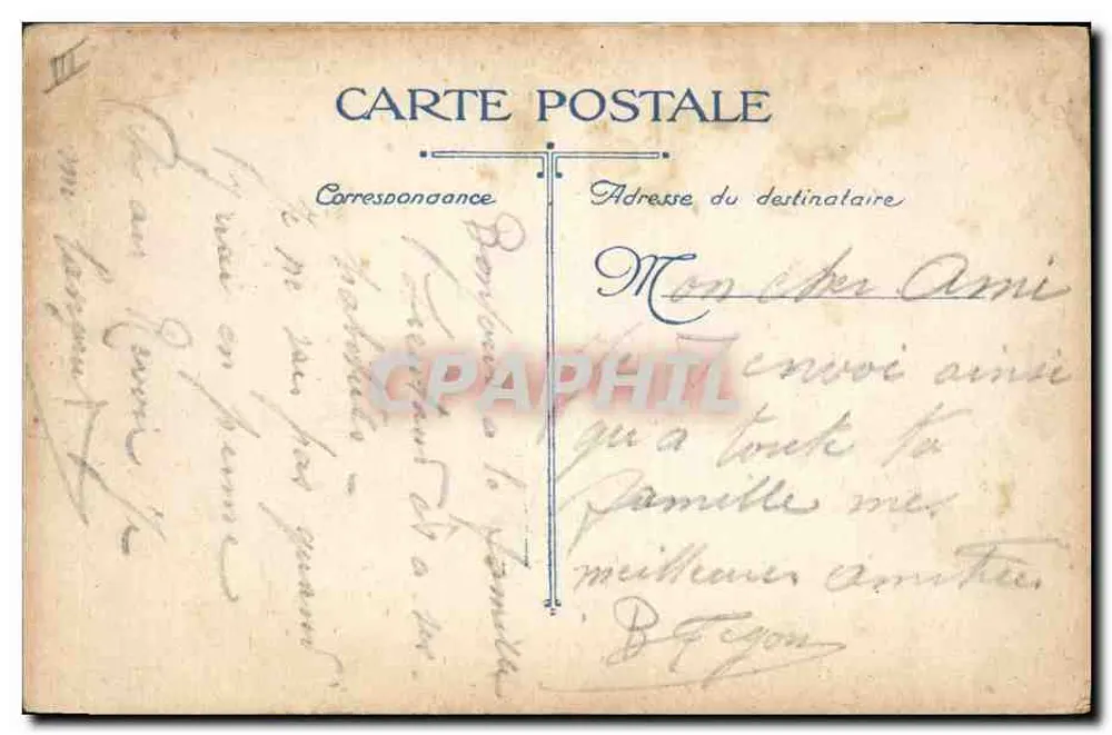 Général Leman — Le Vaillant Défenseur de Liège — éditeur L.V.C. n° P.6 - Rückseite