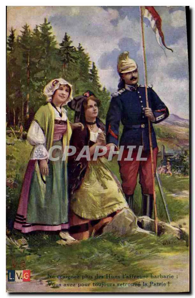 Duas mulheres e um soldado — Sujeito patriótico — V.E. editor - Frente
