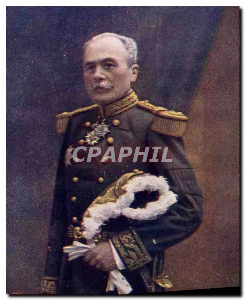 Retrato de um oficial — editor desconhecido, número de série não visível - Frente