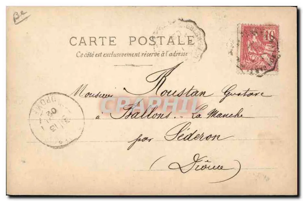 Henri Rochefort — L'Intransigeant — Sartant - Rückseite