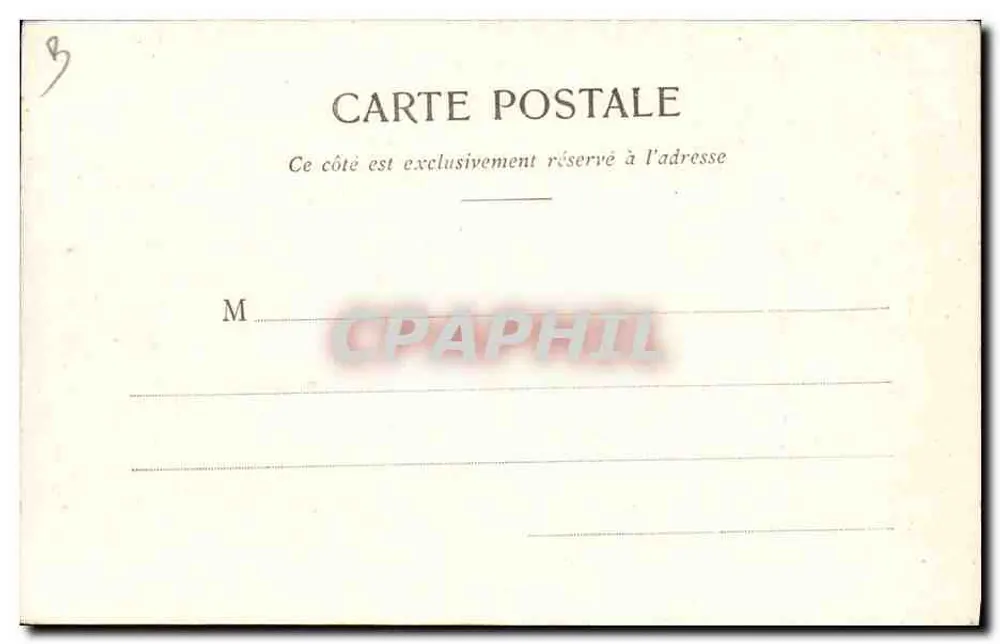 Leitura de jornal — Série 5 'Jornais e Leitores' — Edição Phototypie A. Borgeret et Cie, Nancy - Verso