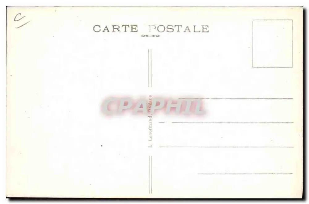 Na Beauce — Os Ceifeiros — L. Lenormand, Orléans - Verso