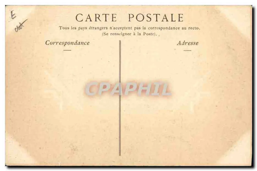 En Sologne — Vieux Mendiant — Collections ND Phot n°84 - Rückseite