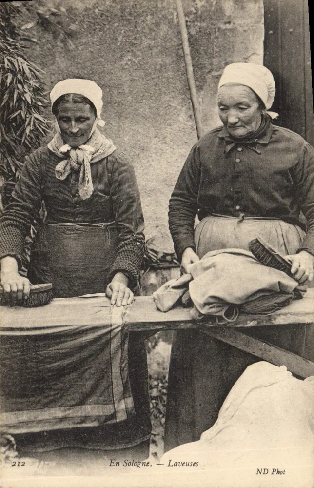 W Solognie — Pranie — ND Phot, n°212