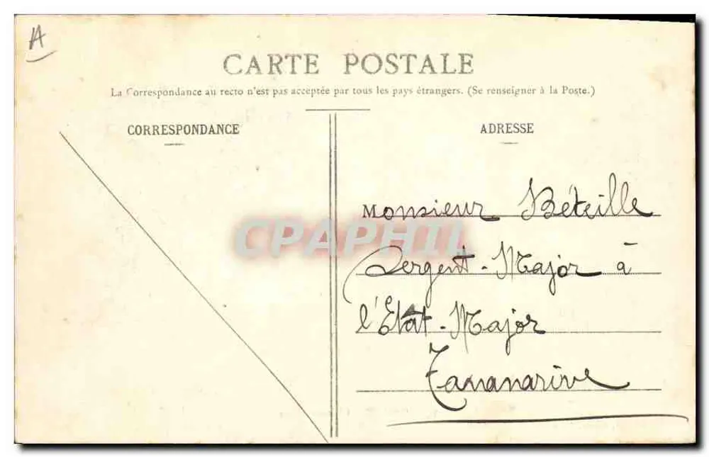 Nossi-Bé - Château d'Eau — Charifou-Jeeëwa, éditeur, Nossi-Bé - Verso