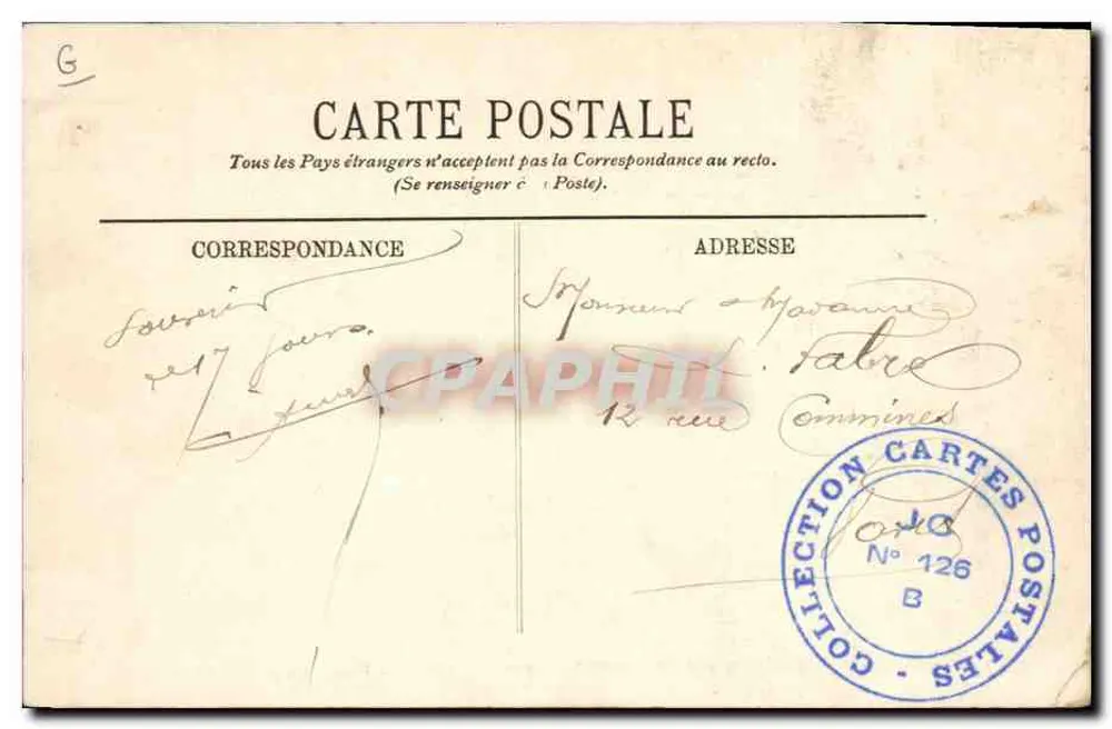 Traubenlese und Weinherstellung in Champagne — Traubenleserinnen (Avize) — LL. - Rückseite