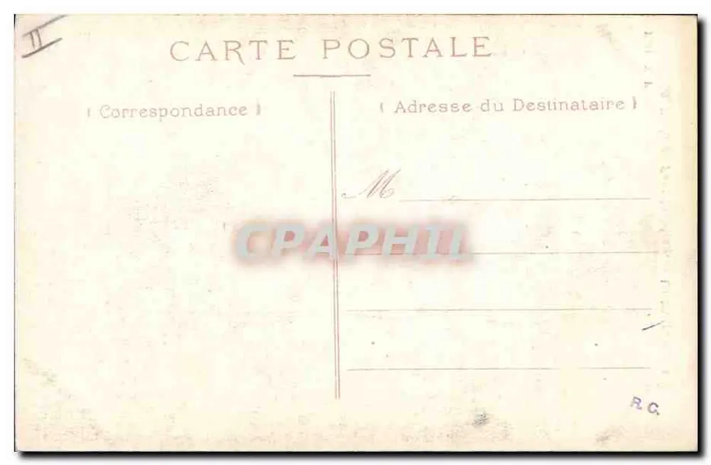 Floresta de Fontainebleau — Le Pharamond — Edit. V. F. n°80 - Verso