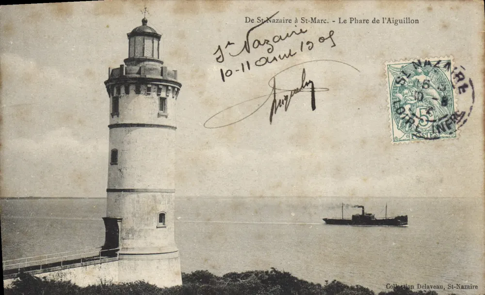 Leuchtturm von l'Aiguillon — St-Nazaire bis St-Marc — Sammlung Delaveau, St-Nazaire - Vorderseite
