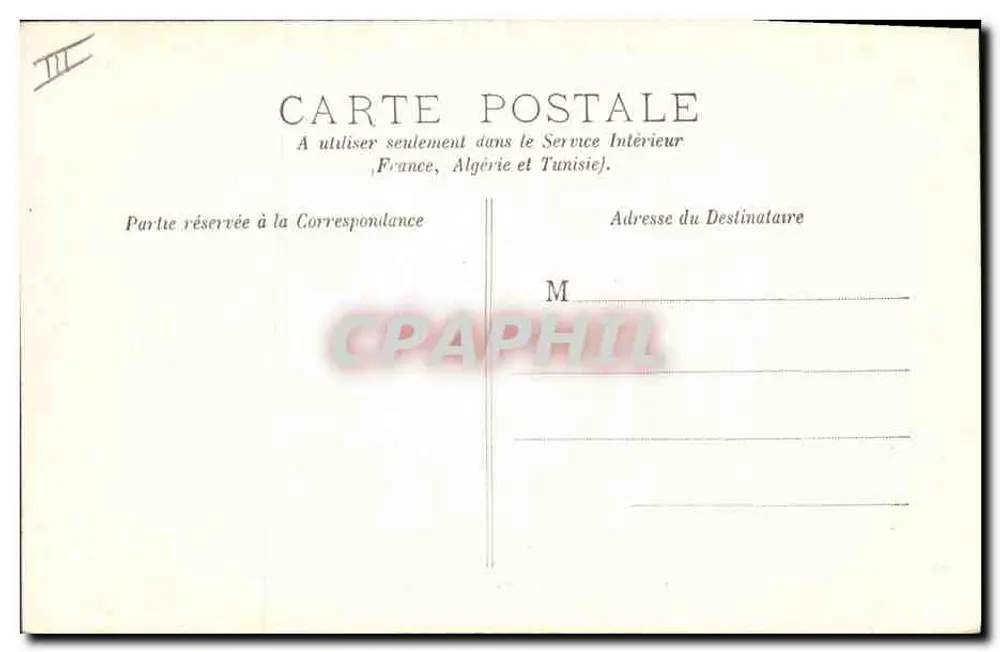 O Farol de Sainte-Adresse — Le Havre — N.G. - Verso