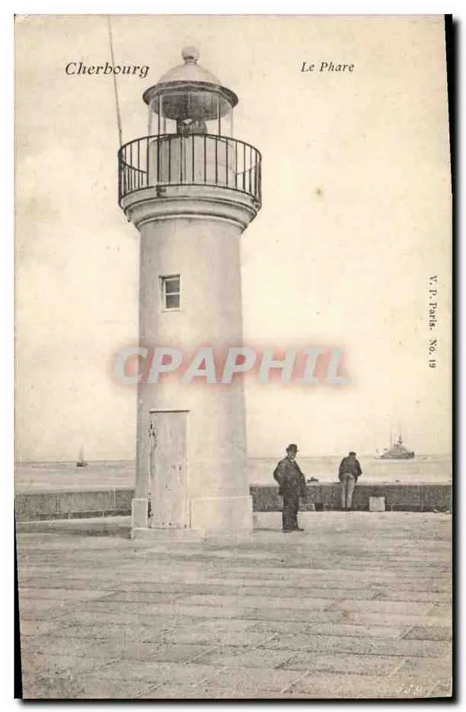 Cherbourg — O Farol — V.J. Paris, No. 19 - Frente