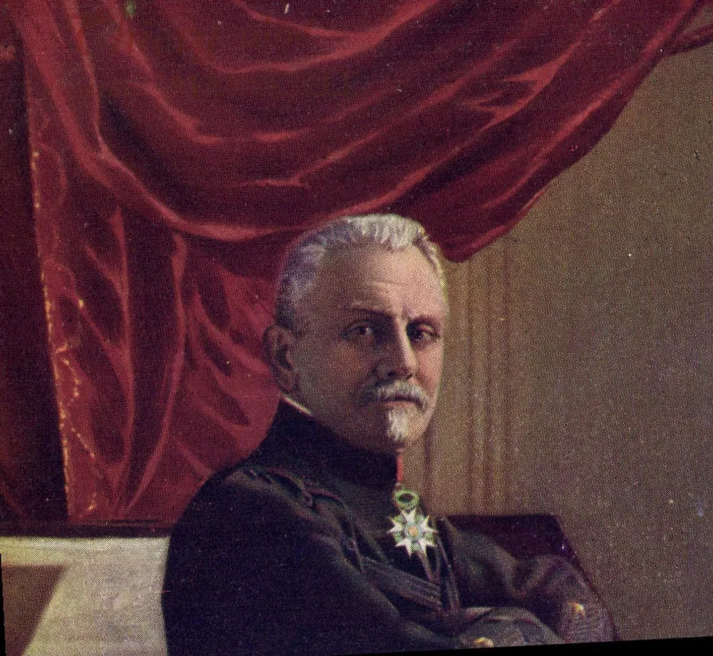Geral Maunoury — retrato militar — n° 45 - Frente