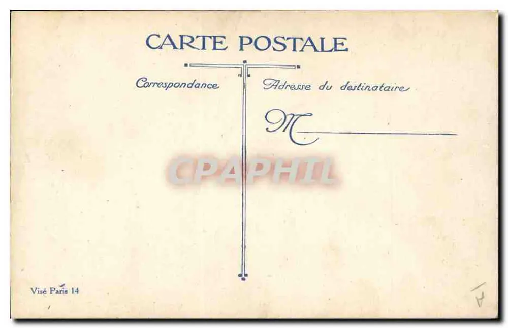 Tirailleurs Marocanos — Série A-6 — L.V.C. — Leon Hinarez 1915 - Verso
