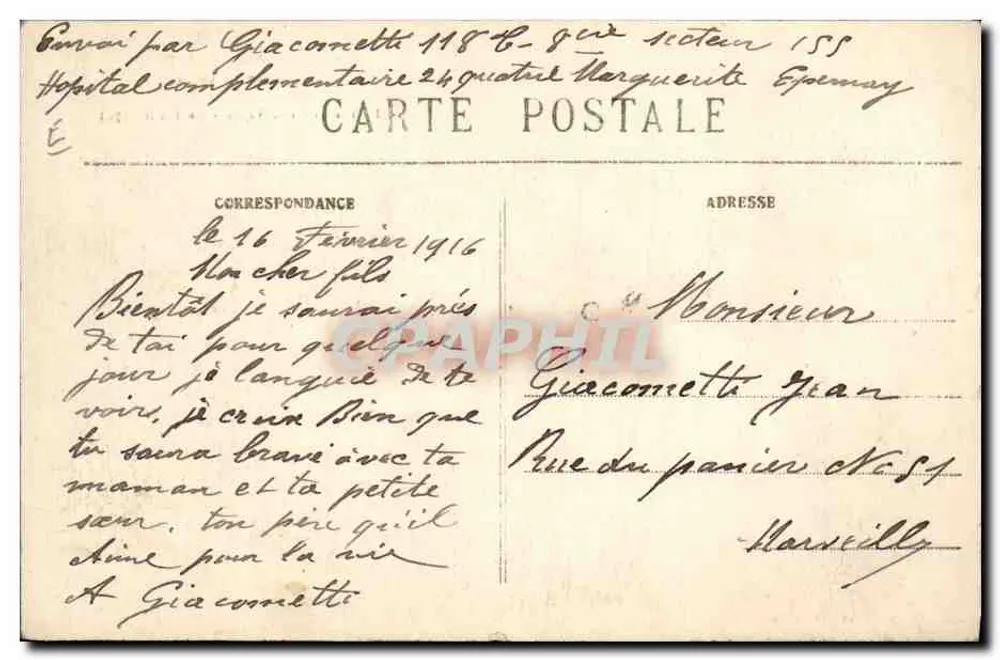 Im Land der Champagne — Die Rebe und der Wein — Die Arbeit an der Rebe - Die Veredelung (174) — Photo Zia, Chagny, Imp. Edith, Épemay - Rückseite
