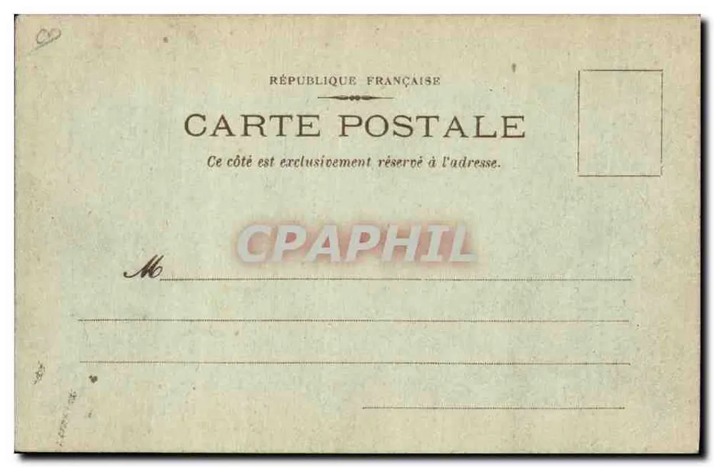 Weihnachtsveranstaltung — Gesellschaft LUTZEN — Paris — Verlag GILLOTTE - Rückseite