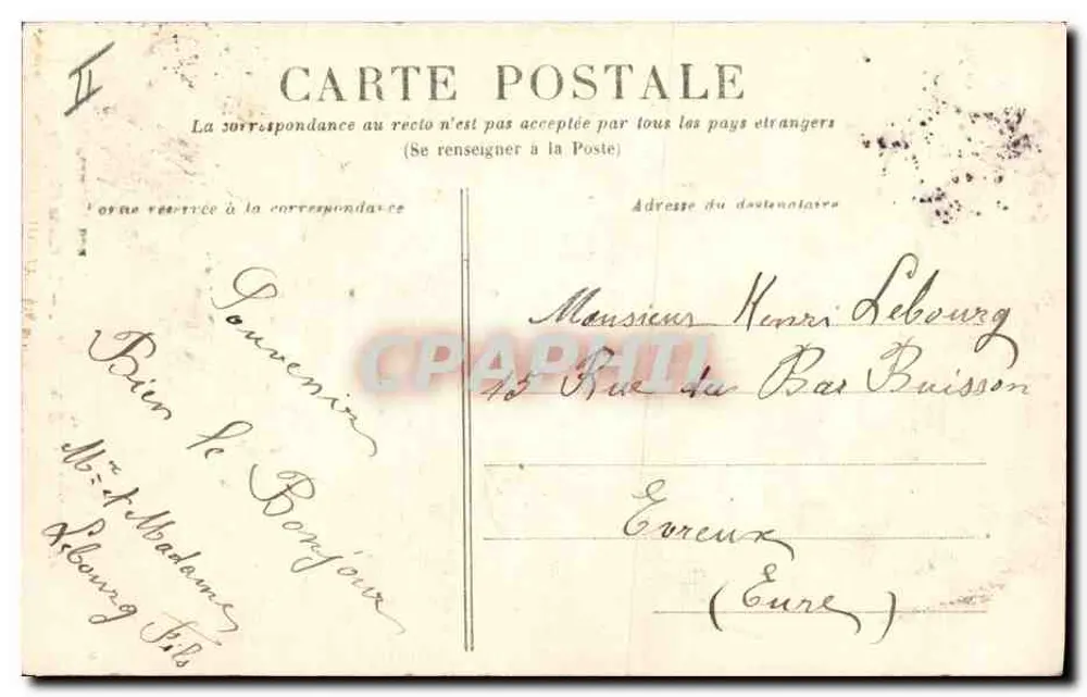 Allouville-Bellefosse — Der Kapellen-Birke — Lenguel Sourrs, Verlag, Yvelines - Rückseite