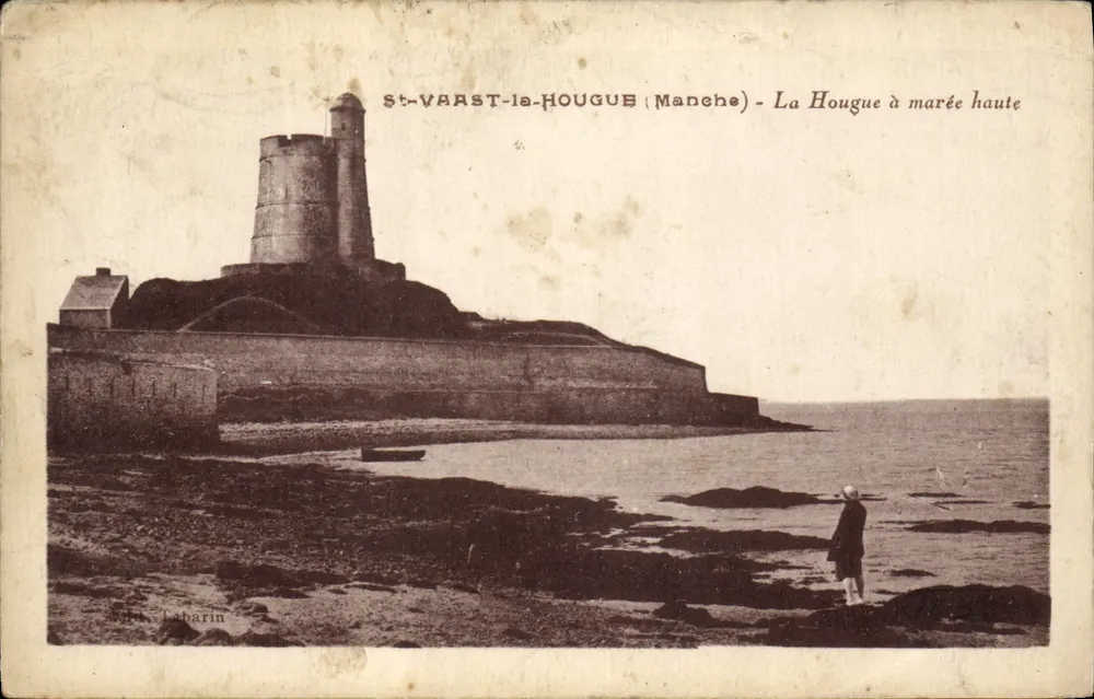 St-Varast-la-Hougue (Manche) - La Hougue bei Ebbe — Labarin - Vorderseite