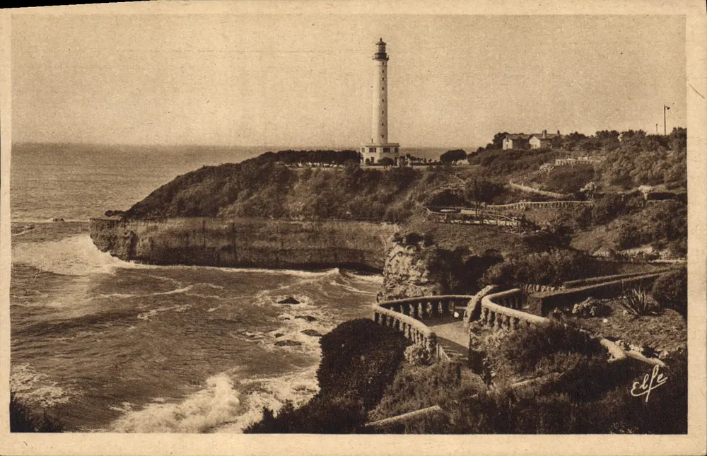 Biarritz — Der Leuchtturm — Éd. Loubouche-Océan, Nr. 1240 - Vorderseite