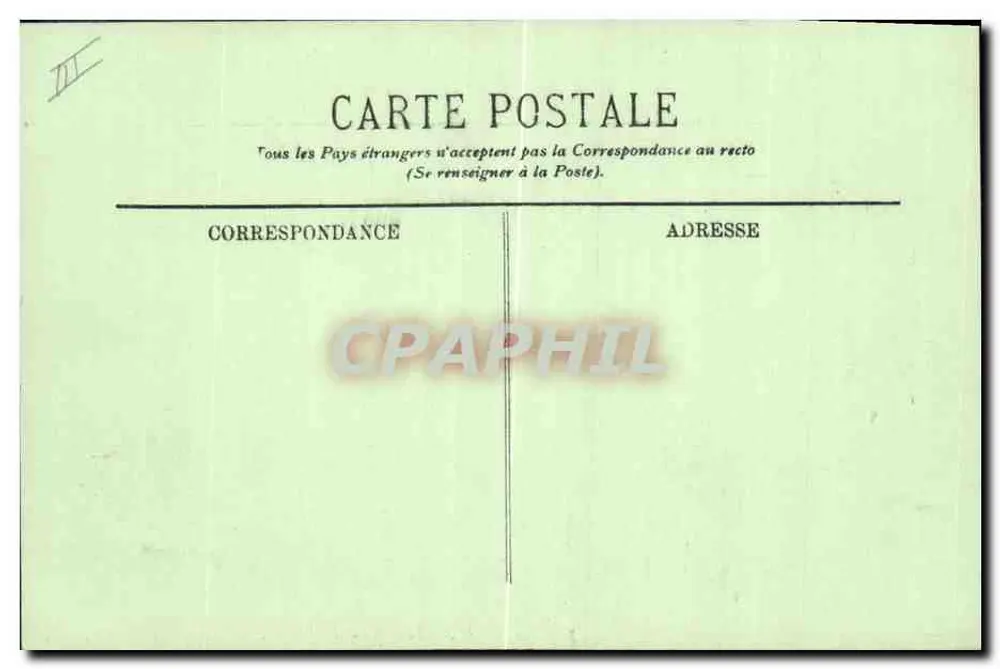 CAP D'ANTIBES — O Farol e o Sémaphore — LL. - Verso