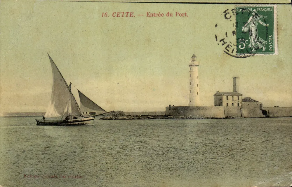 Ceite — Entrada do Porto — Edição especial Paris-Cette - Frente