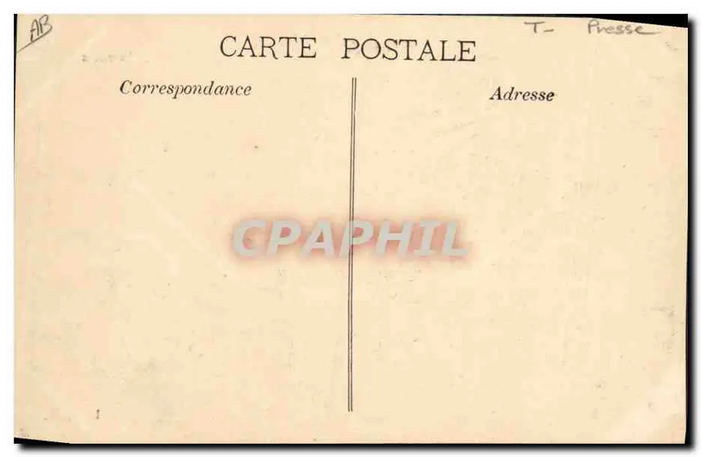Kolonialausstellung, MARSEILLE 1906 — Pavillon des Journal des Colonies — L.P.M. - Rückseite