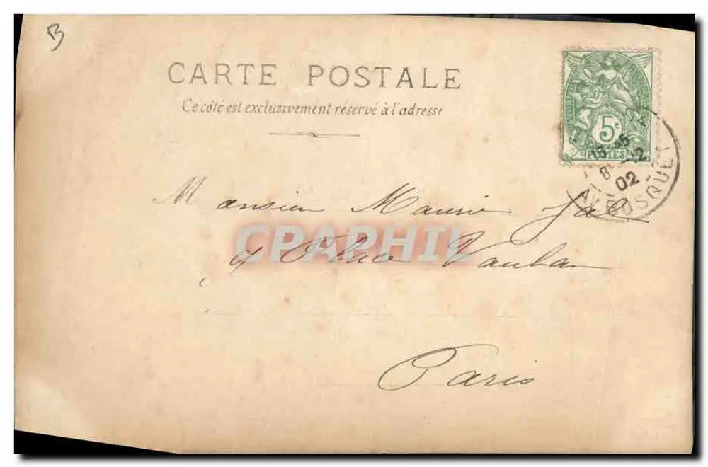 Henri Rochefort — Portrait en buste — S.I.P. n°12 - Verso