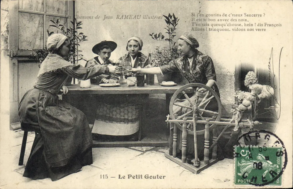 O Pequeno Lanche — As Canções de Jean Rameau ilustradas — n°115 - Frente