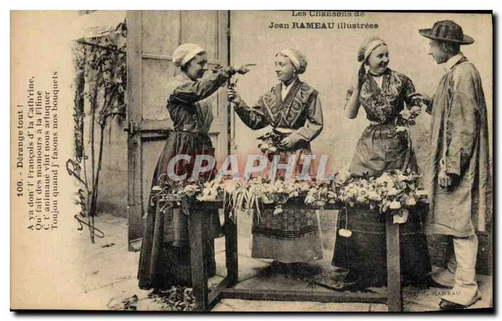 As Canções de Jean RAMEAU ilustrada — N° 109 — Edição Jean Rameau - Frente