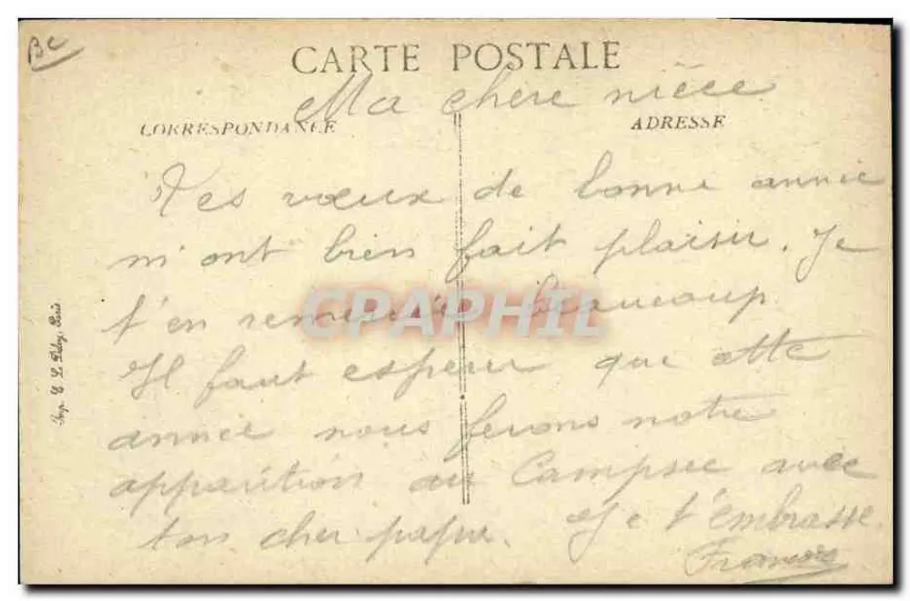 Das Leben in der Champagne — abgegeben — G. Franjou, Foto n°20 - Rückseite