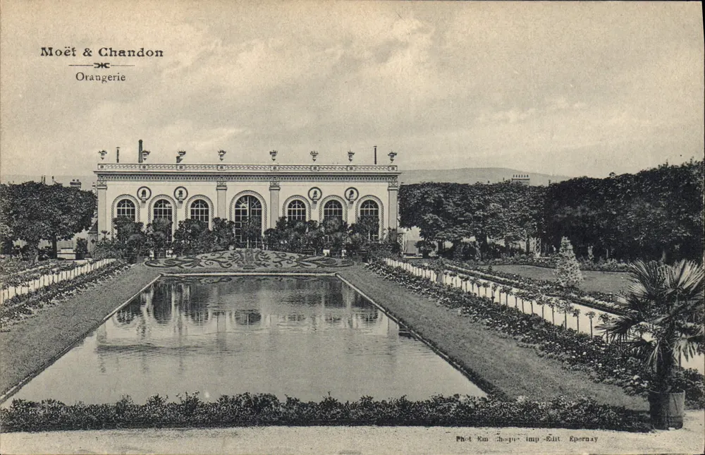 Orangerie Moët & Chandon — Épernay — Phot. Knoth, imp. Édit. Épernay - Vorderseite