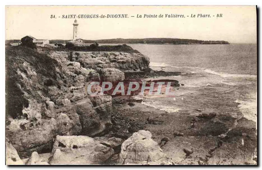 Saint-Georges-de-Divonne — Die Spitze von Vallières — Der Leuchtturm — BR - Vorderseite