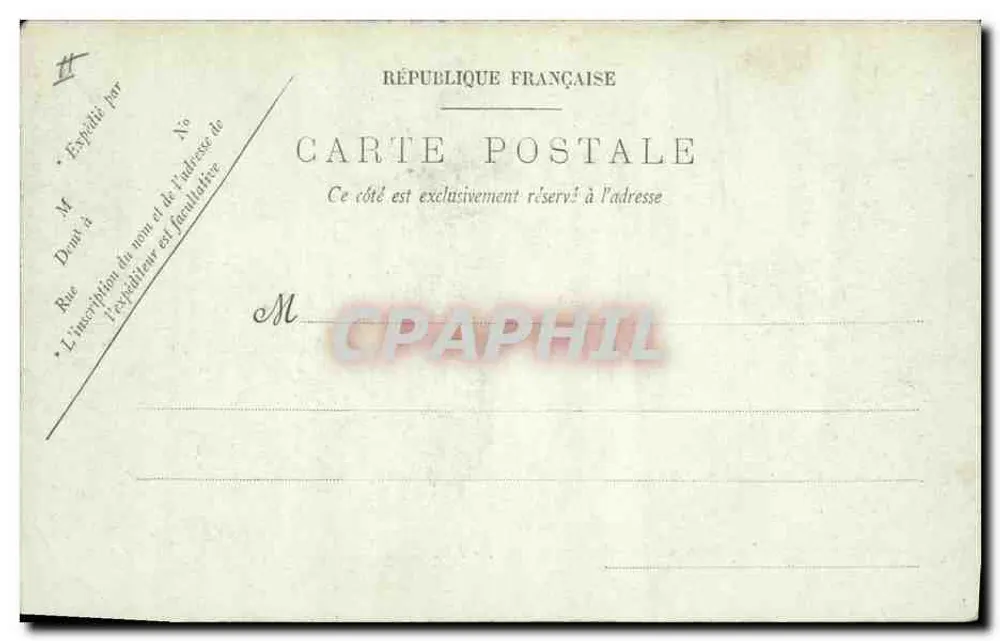 Cannes — Le Pbare, un giorno di bel tempo — LL. n° 555 - Verso