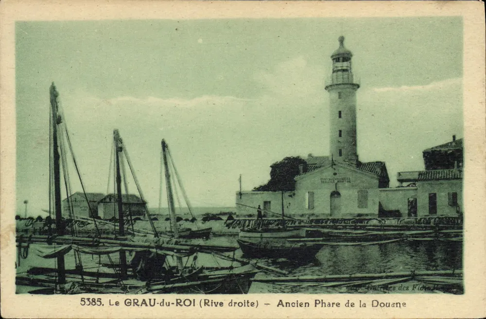 Le GRAU-du-ROI (Rechte Seite) — Ehemaliger Zoll-Leuchtturm — Verlag: Gatteaux des Fidèles - Vorderseite