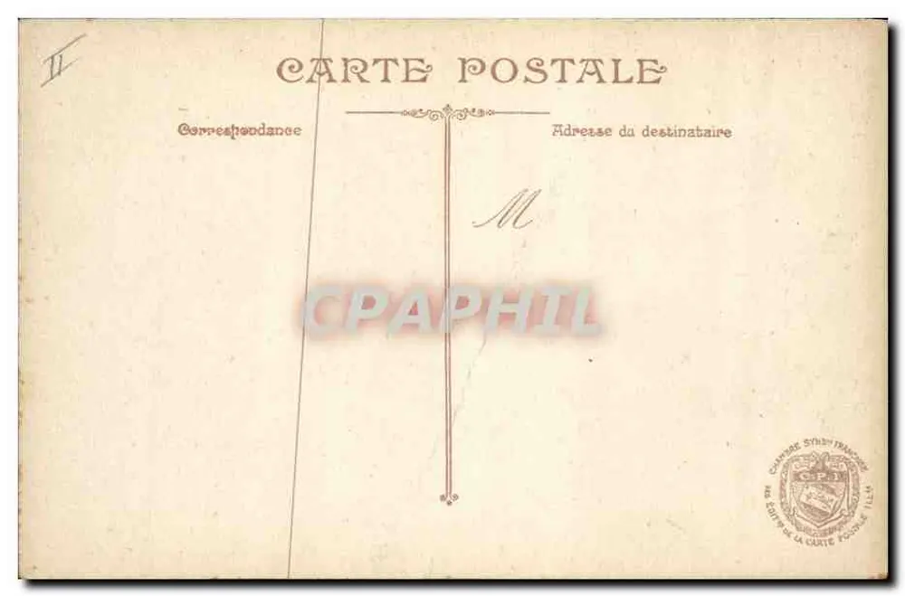 Vista da catedral de Rouen — destruição — Editor: Carrère Syst. Française - Verso