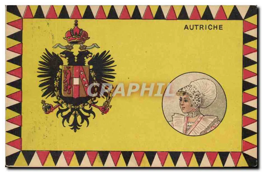 Áustria — Império Austro-Húngaro — Magasin Général, Marselha - Frente