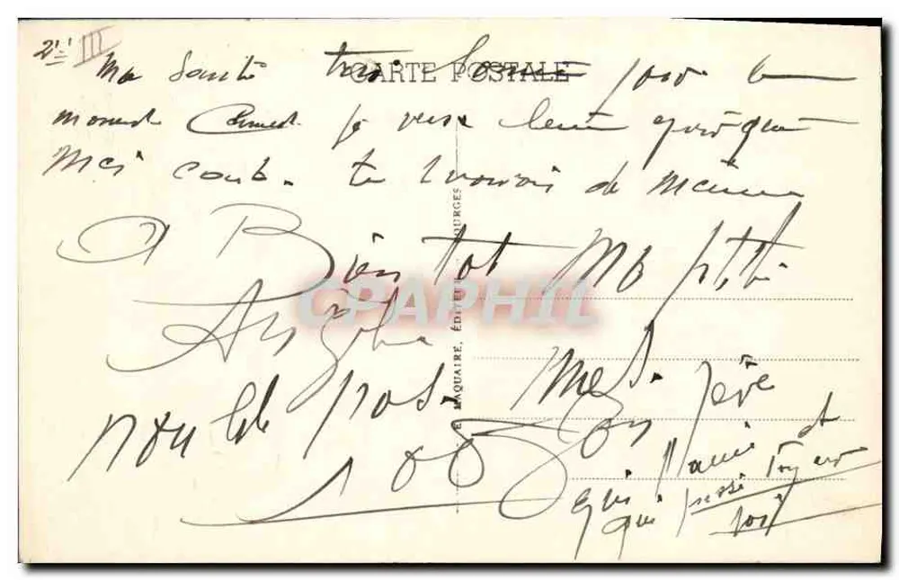 Die ersten Schritte — Die Lieder von Jean RAMEAU Illustriert — n°9 — Verlag: MAQUAIRE, VERLEGER, BOURGES - Rückseite