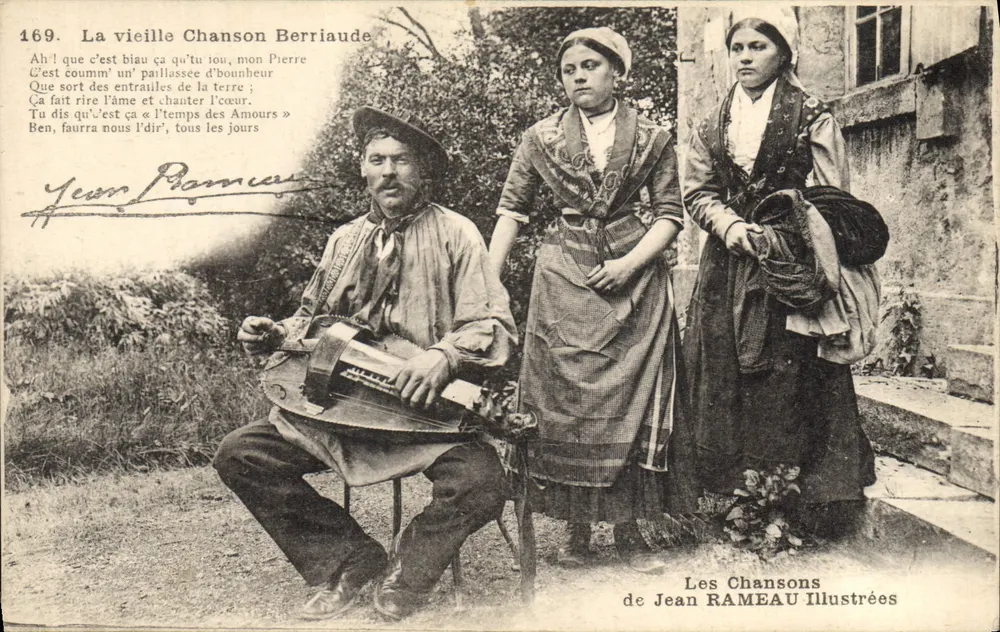 Die alte Chanson Berriaude — Die illustrierten Lieder von Jean RAMEAU — n°169 - Vorderseite