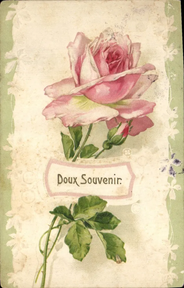 Rosa — Doce Lembrete — Editor desconhecido, número de série não visível - Frente
