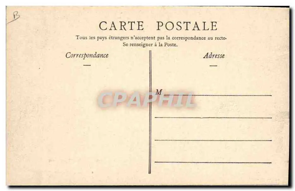 Moët & Chandon — Abfüllung — Foto. Em. Choque, Verlag-Edit. Épernay (Deposité) - Rückseite