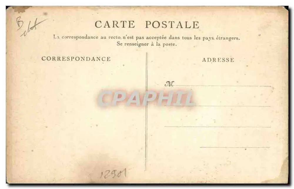 Publicité pour les ampoules Opale-Mazda — éditeur non identifié sur la carte - Verso