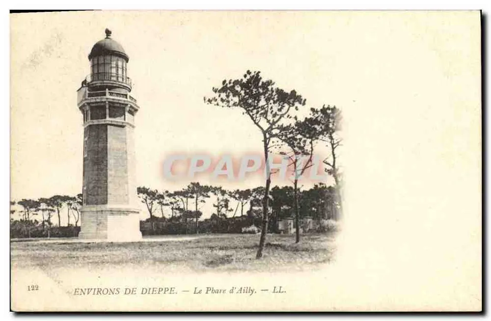 Environs de Dieppe — O Farol de Ailly — LL - Frente