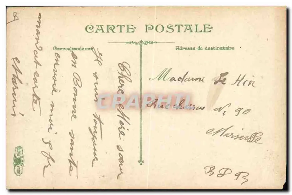 Boxing Exercise — La Vie du Marin — serie 2680 — Verlag L. VAC - Rückseite