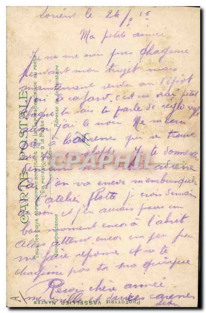 Fünf fröhliche Matrosen — Seeleute — Leben des Seemanns, n° 2686 - Rückseite