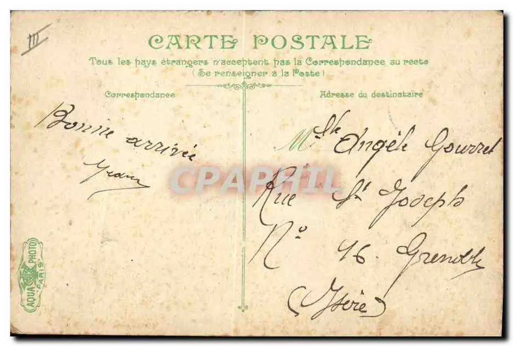 Das Leben des Seemanns — Die Wache — Verleger L.V. & Cie, n° 2699 - Rückseite